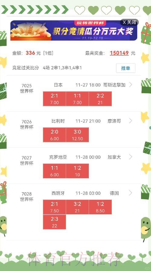 世界杯赛事高清直播盘口分析