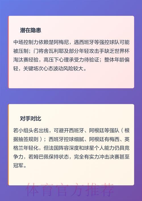 2026年世界杯竞猜指南：各队综合实力深度解析